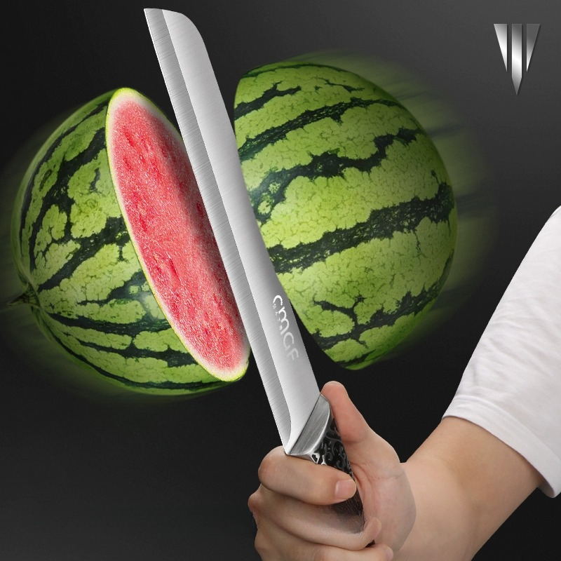 Watermelon Slicer Cutter - ステンレス鋼フルーツナイフスイカナイフシャープメロンキッチンホーム切断ロング家庭用