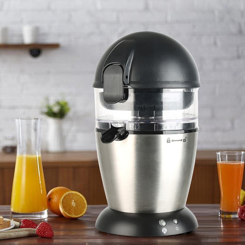 Citrus Lemon Squeezer - 電動柑橘ジューサー – 新鮮なオレンジ/レモン絞り器、スタンド式および屋台販売用多機能プレス機