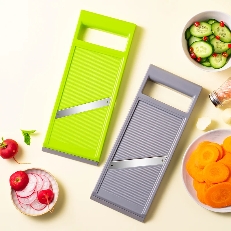 Household Kitchen Gadgets Vegetable Cutter Silk Cutter - 多機能野菜カッター鋼刃マンドリンスライサーポテトピーラーニンジンチーズおろし金キッチンアクセサリーツール