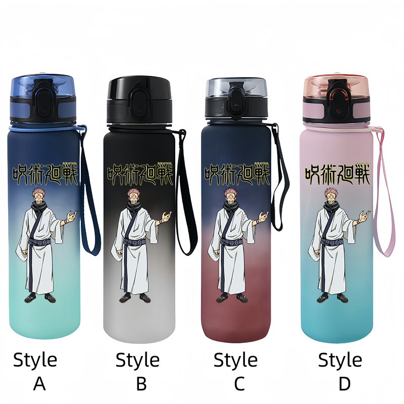 Jujutsu kaisen大容量プラスチックスポーツウォー - Kitchen Gadgets Aliexpress のレビューと価格