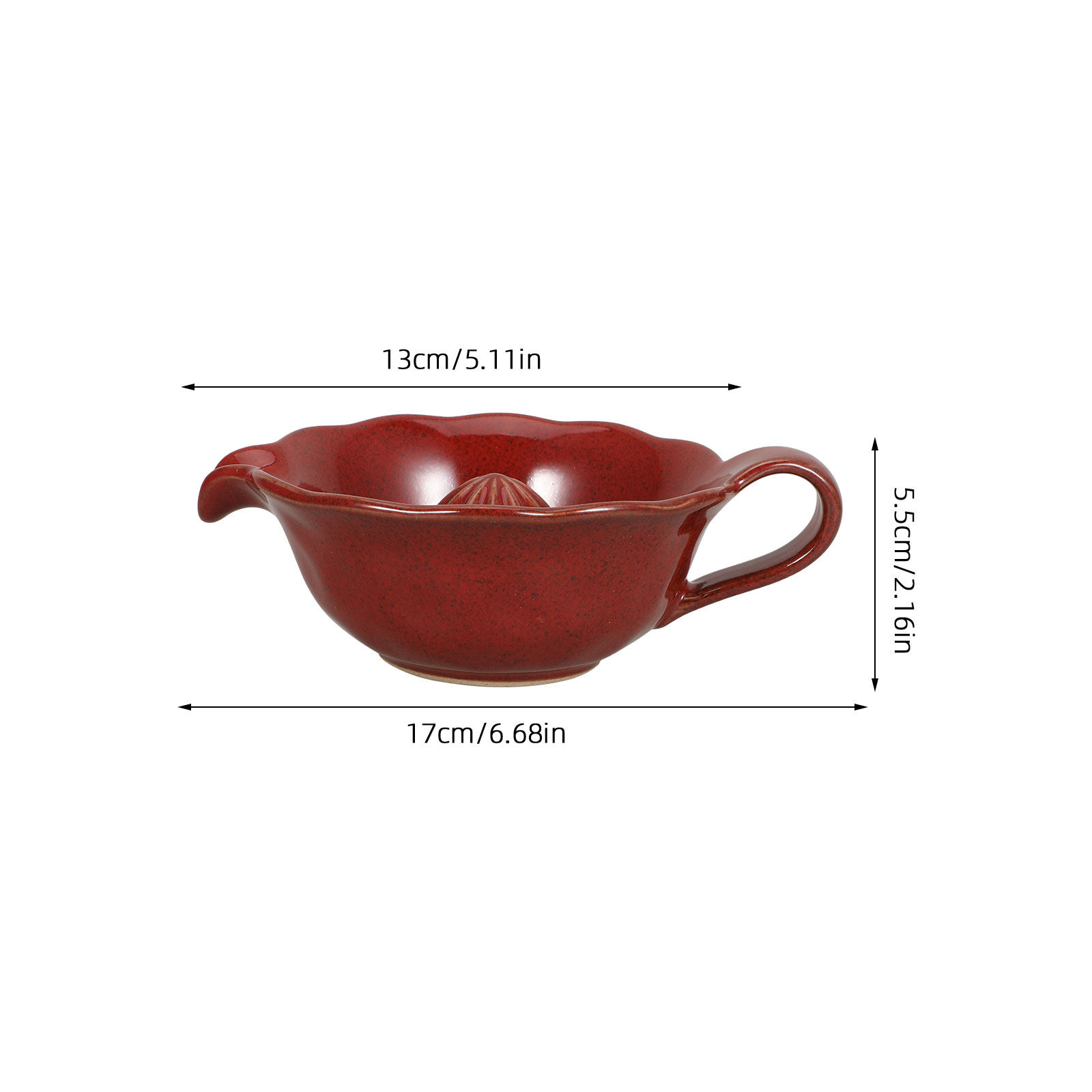 セラミック製の柑橘類ジューサー、手動式ジューサー、200ml - Citrus Lemon Squeezer のレビューと価格