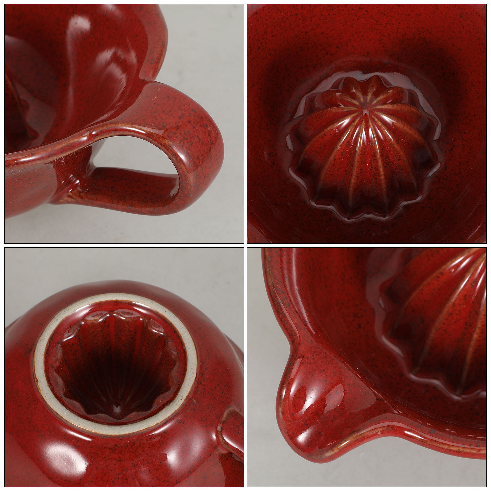 セラミック製の柑橘類ジューサー、手動式ジューサー、200ml - Citrus Lemon Squeezer のレビューと価格