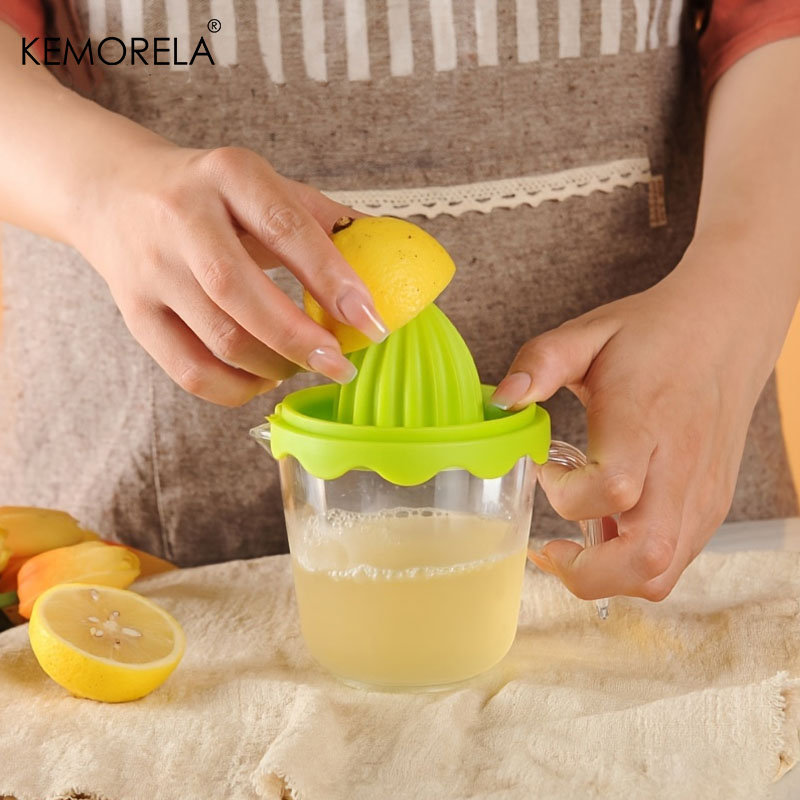 ポータブル手動ジューサー,プラスチック,レモン,スクイーザー - Citrus Lemon Squeezer のレビューと価格