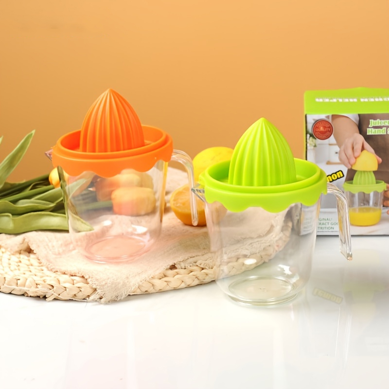 ポータブル手動ジューサー,プラスチック,レモン,スクイーザー - Citrus Lemon Squeezer のレビューと価格