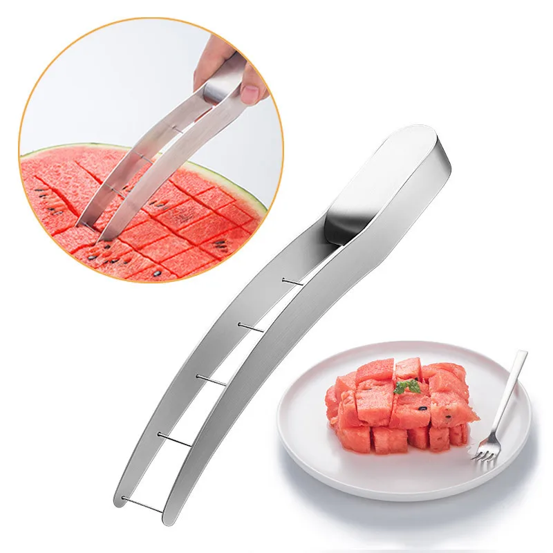 304ステンレス鋼スイカナイフ、家庭用果物掘りボールナイフ、 - Watermelon Slicer Cutter のレビューと価格