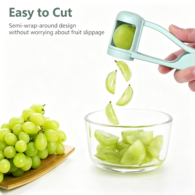 トマトスライサーカッター グレープツール チェリーフルーツサ - Kitchen Gadgets In China のレビューと価格