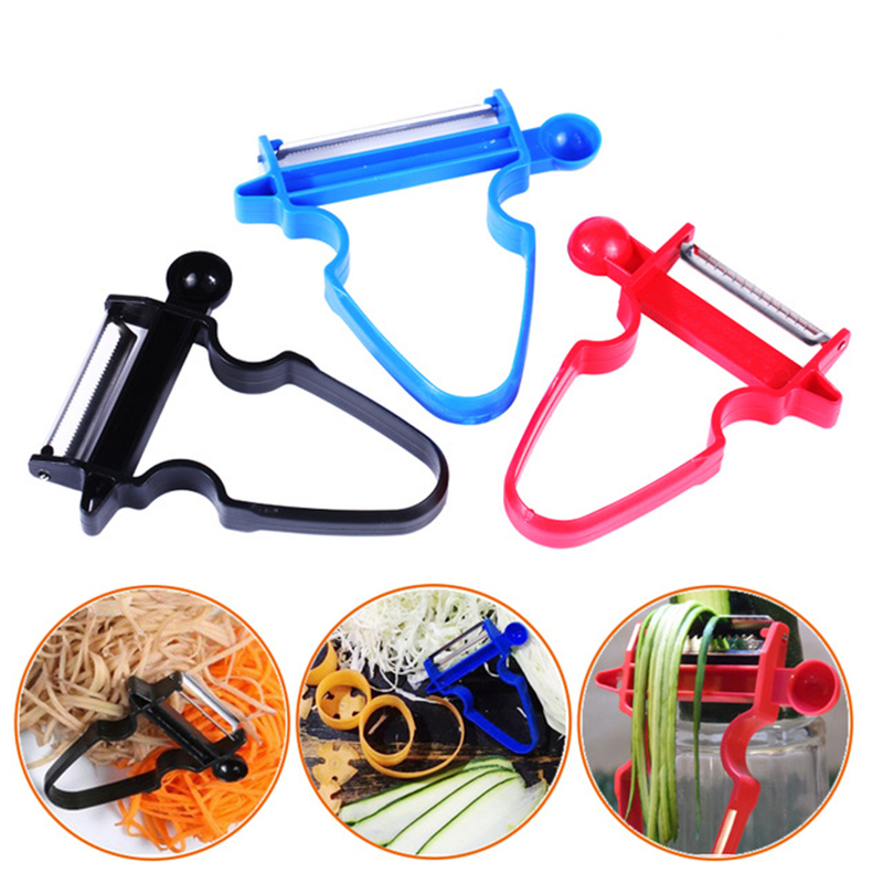 鋸歯状の果物と野菜のペアリングナイフ、スライサーシュレッダー - Household Kitchen Gadgets Vegetable Cutter Silk Cutter のレビューと価格