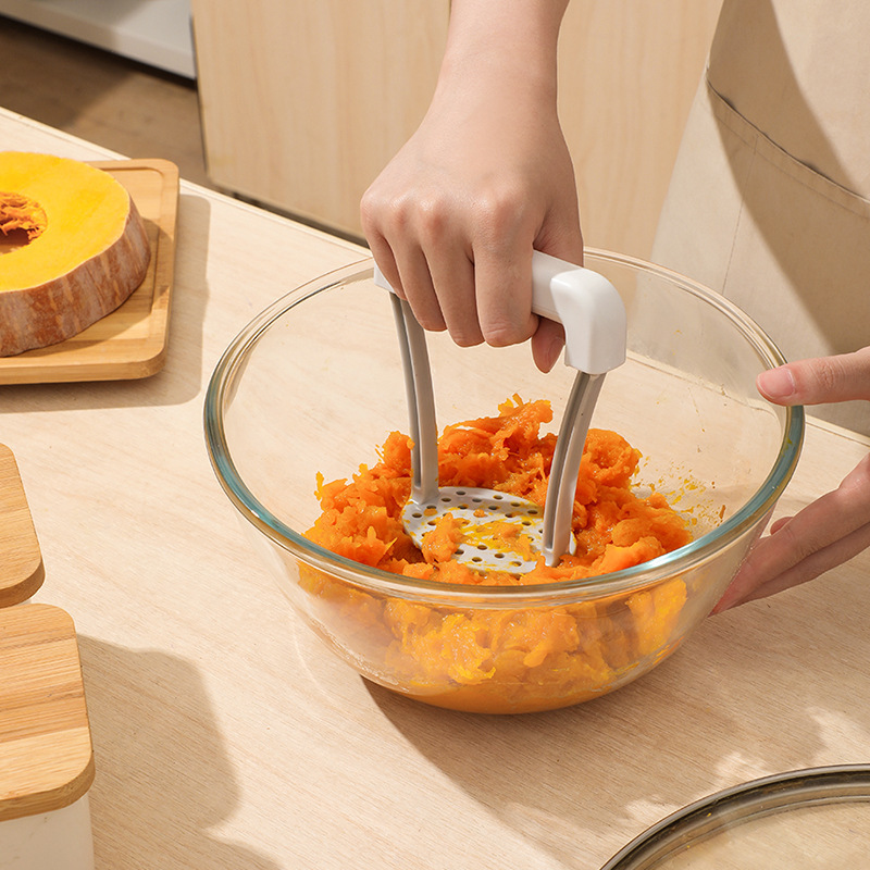 手動ポテトマッシャー耐久性のあるポテトライサーキッチン野菜マ - Kitchen Gadgets Juicer のレビューと価格
