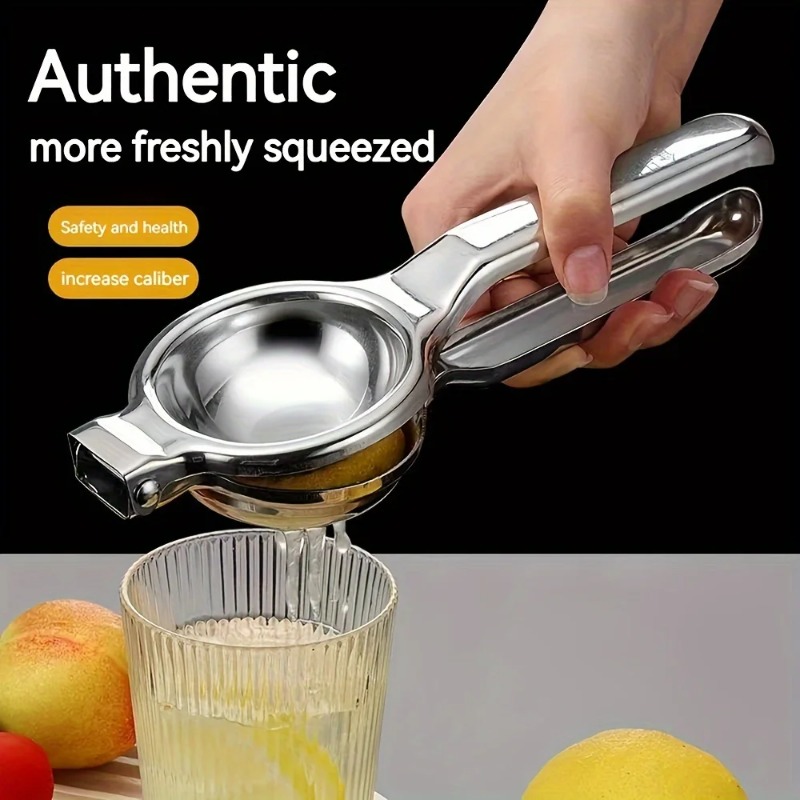 手動レモン絞り器 ステンレス製ジューサー プレス キッチン用 - Citrus Lemon Squeezer のレビューと価格