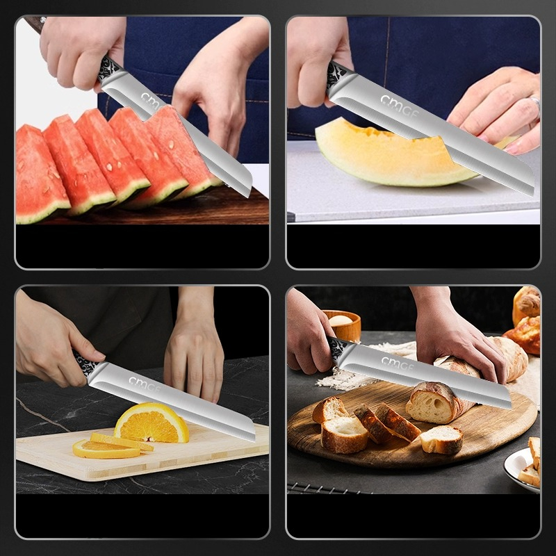 ステンレス鋼フルーツナイフスイカナイフシャープメロンキッチン - Watermelon Slicer Cutter のレビューと価格