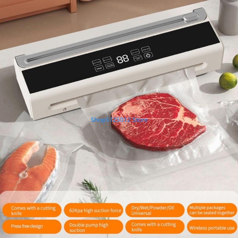 G8TC 乾湿モード付き食品保存用インテリジェント自動真空シ - Kitchen Gadgets For Small Kitchens のレビューと価格