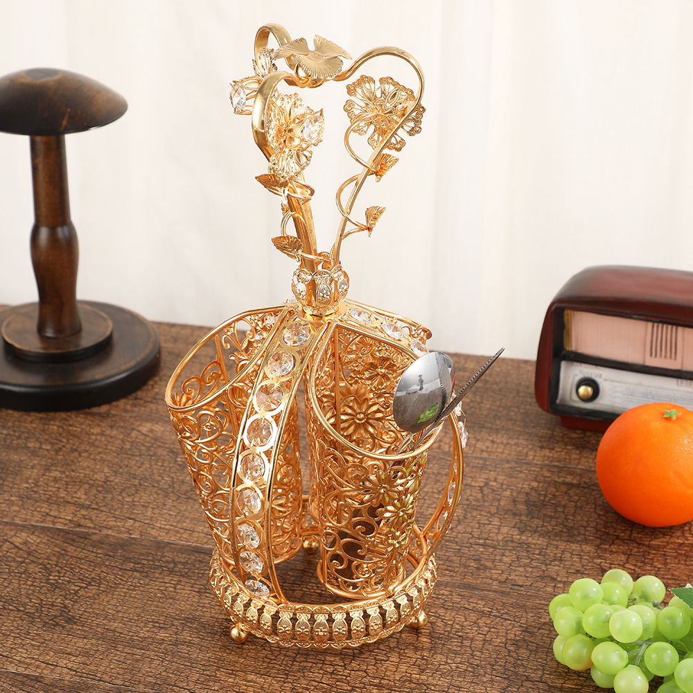調理器具キャディ 実用的な食器バスケット エレガントなキッチ - Kitchen Gadgets Holder のレビューと価格