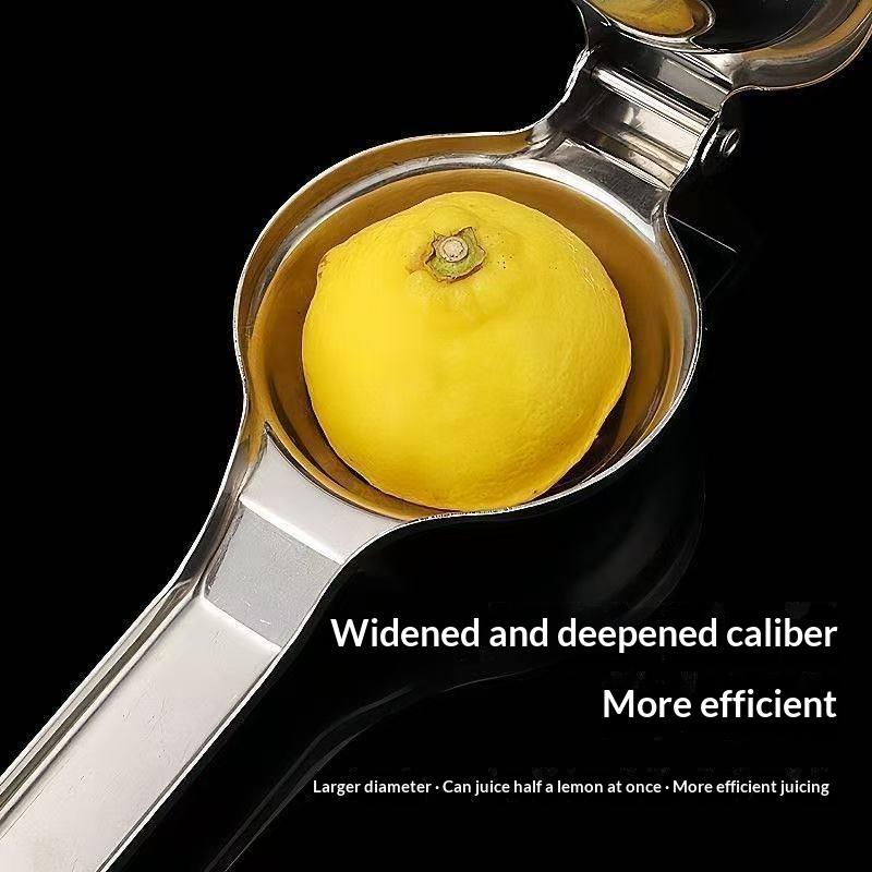 手動柑橘類ジューサー 1個入り 高耐久ステンレス製 ハンドレ - Citrus Lemon Squeezer のレビューと価格