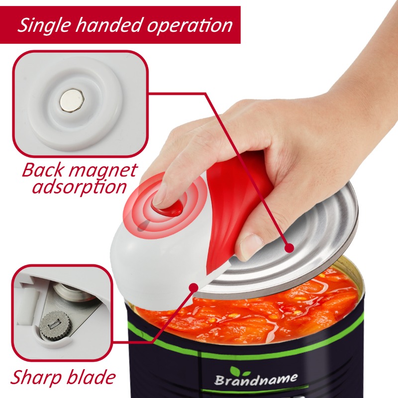 自動缶切り器 ワンタッチ操作 電動缶切り器 鋭利なエッジなし - Kitchen Gadgets In China のレビューと価格