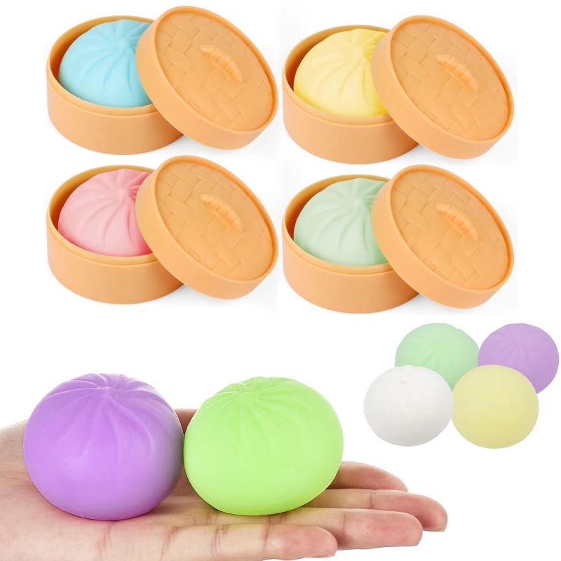 カラフルな餃子型ストレス解消ボール、フィジェット感覚玩具、シ - Kitchen Gadgets Aliexpress のレビューと価格