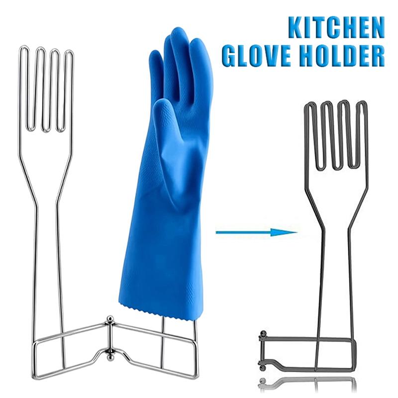 折りたたみ式縦型水切りラック多目的二重キッチン手袋乾燥サポー - Kitchen Gadgets Holder のレビューと価格