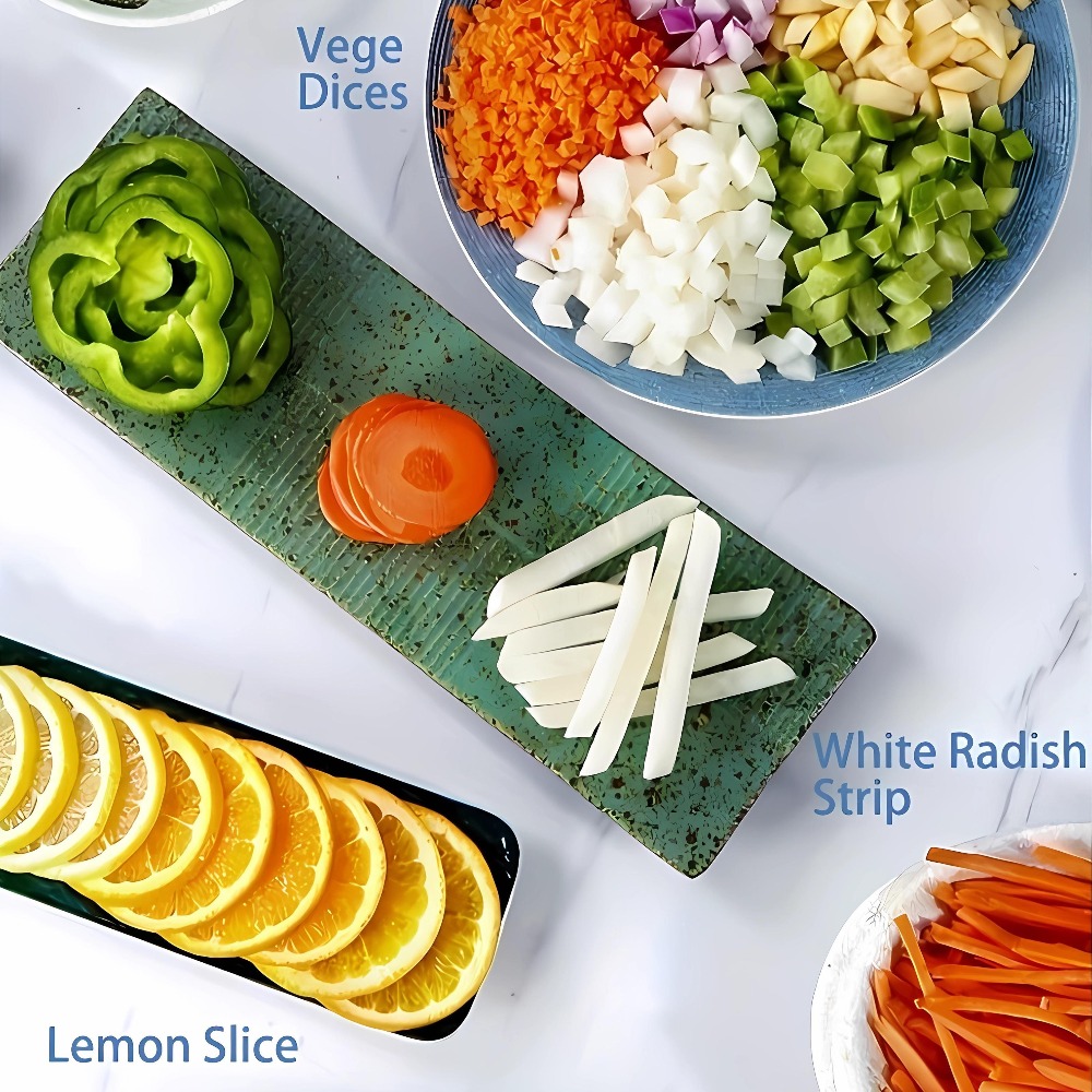 16 in 1野菜チョッパー・スライサー・ダイサー・カッター - Household Kitchen Gadgets Vegetable Cutter Silk Cutter のレビューと価格