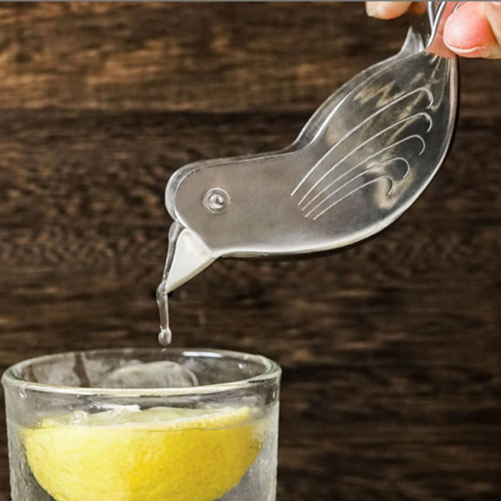 シルバー鳥の形のレモンジューサーステンレス鋼手動シトラス絞り - Citrus Lemon Squeezer のレビューと価格