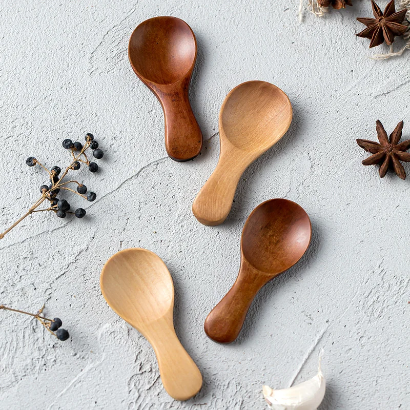 小さな木製のスプーン,小さなキッチンアクセサリー,砂糖スプー - Kitchen Gadgets For Small Kitchens のレビューと価格