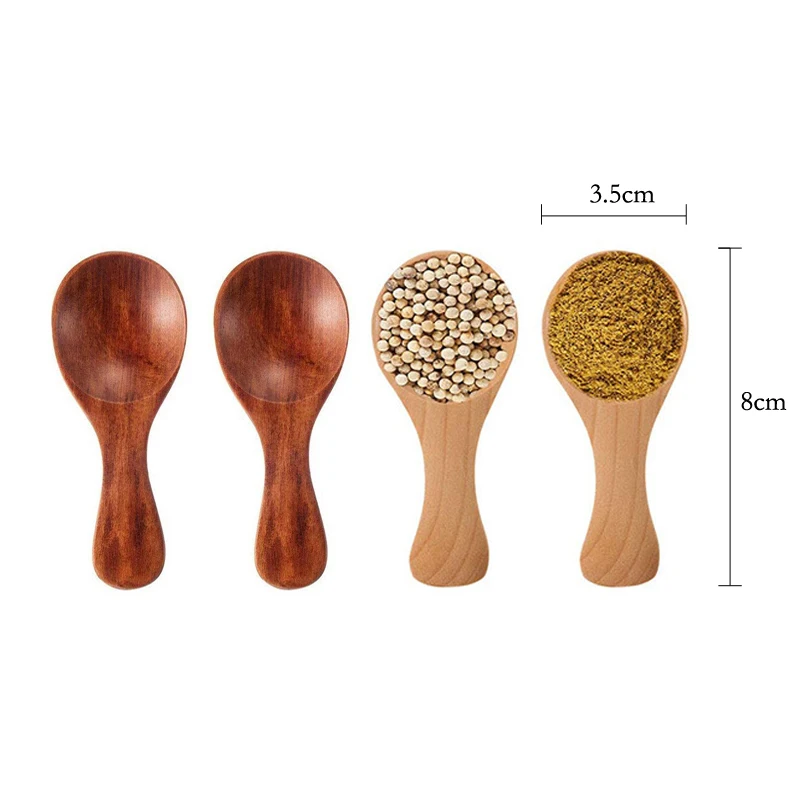 小さな木製のスプーン,小さなキッチンアクセサリー,砂糖スプー - Kitchen Gadgets For Small Kitchens のレビューと価格