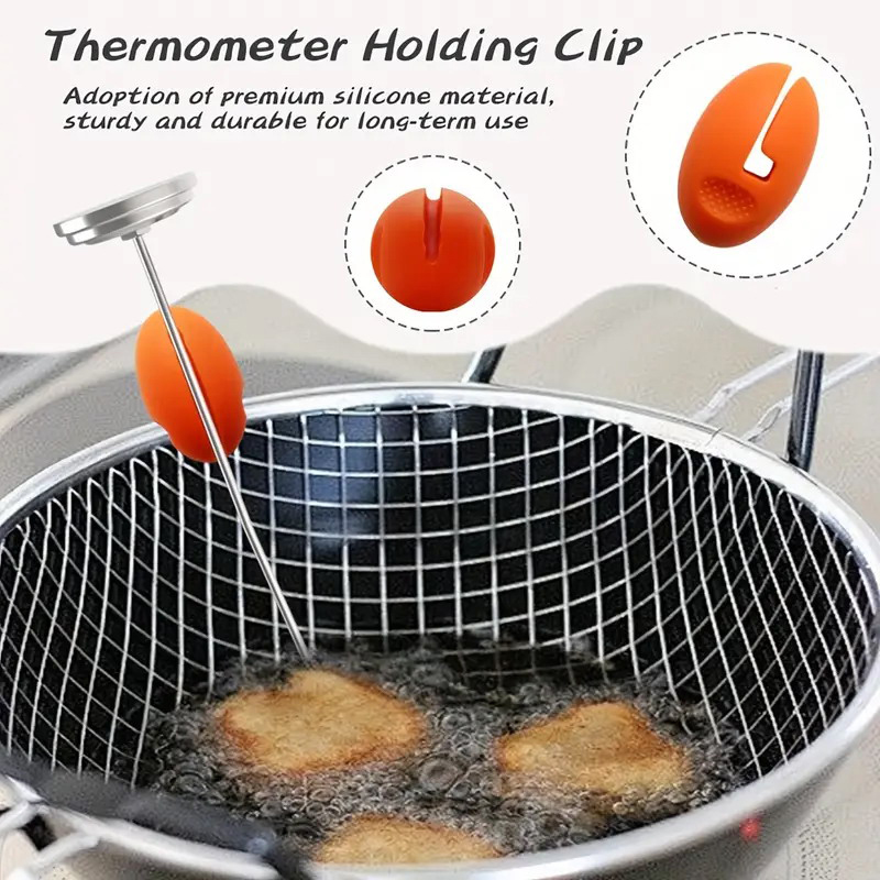 シリコンホルダークリップ固定プローブクリップポットキャンディ - Kitchen Gadgets Holder のレビューと価格