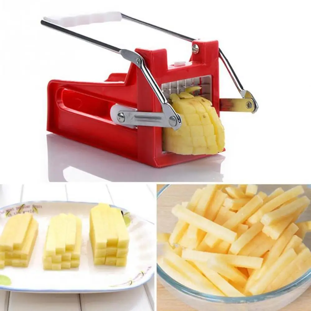 フレンチフライカッターフルーツ野菜ポテトスライサーチップスト - Kitchen Gadgets In China のレビューと価格