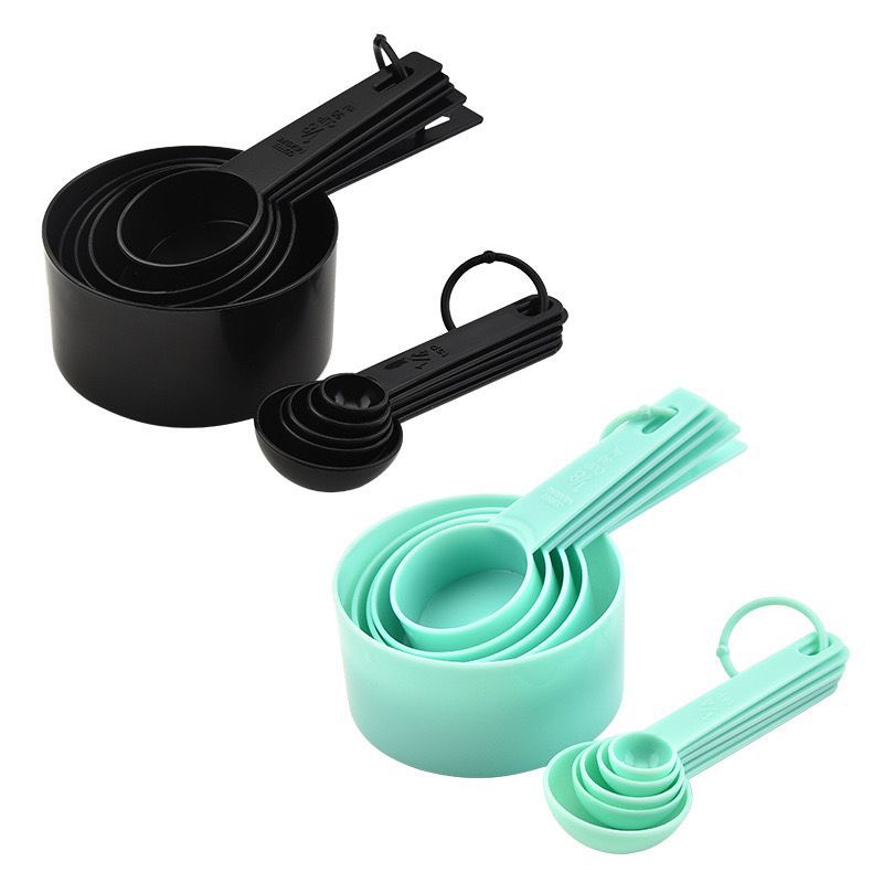プラスチック計量カップとスプーンセット 10 個キッチンアク - Kitchen Gadgets Under $10 のレビューと価格