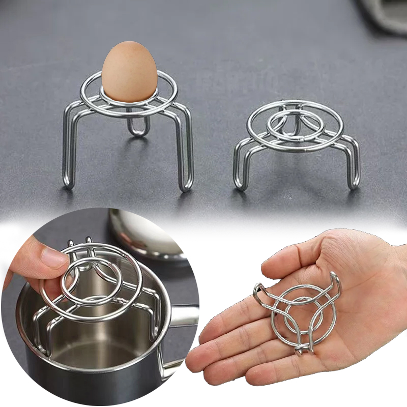 超小型蒸し器スタンド ステンレス製 高さ調整可能 小型脚付き - Kitchen Gadgets For Small Kitchens のレビューと価格
