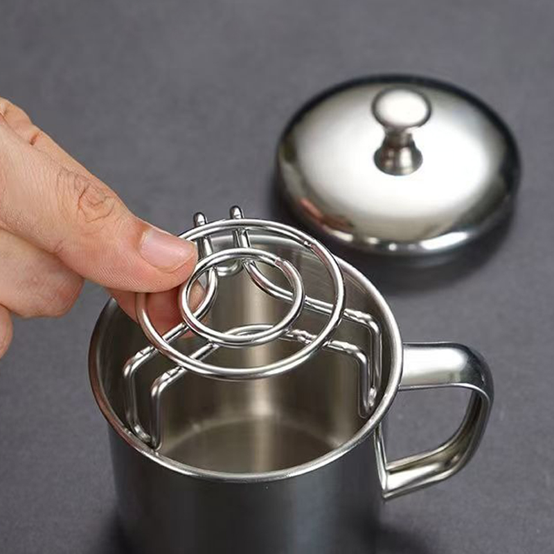 超小型蒸し器スタンド ステンレス製 高さ調整可能 小型脚付き - Kitchen Gadgets For Small Kitchens のレビューと価格
