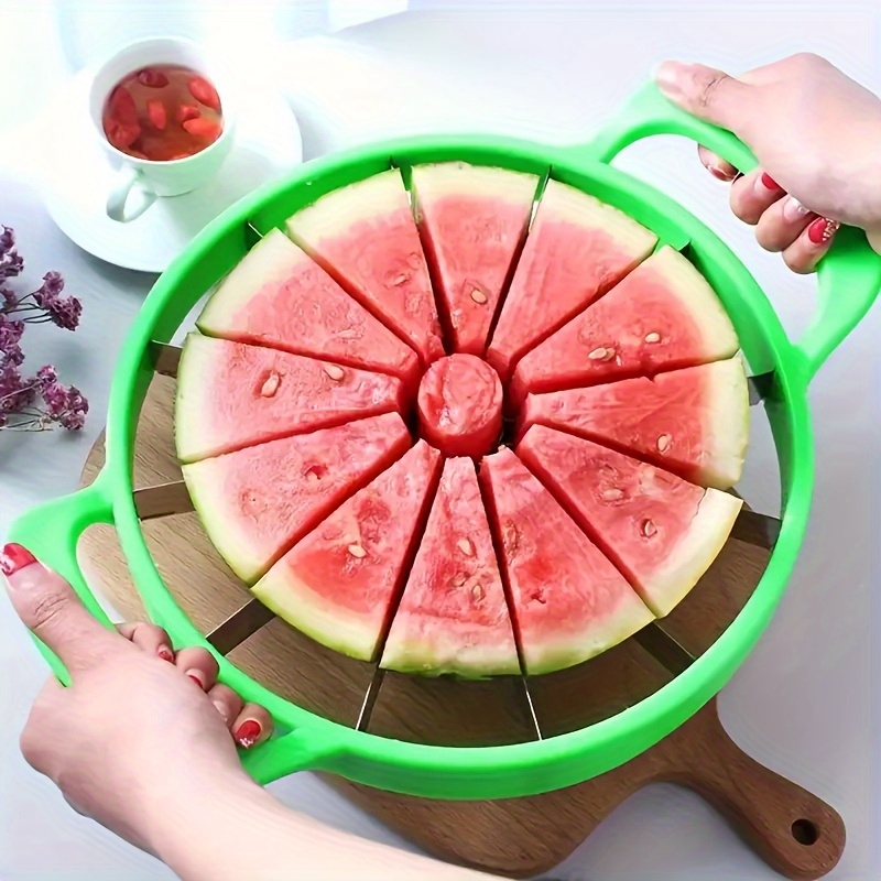ステンレス製フルーツカッター、家庭用スイカスライサー、大型ハ - Watermelon Slicer Cutter のレビューと価格