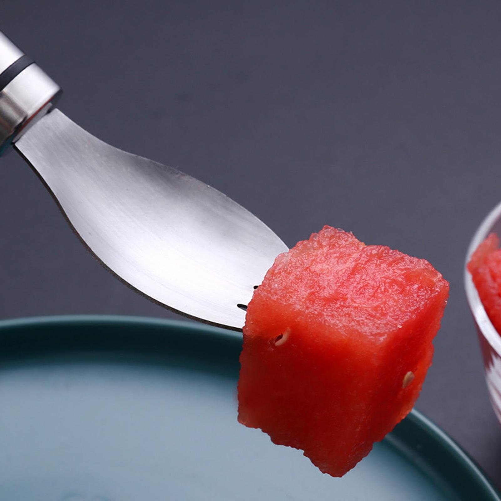 スイカスライサーカッターツール 2-in-1 フォークスライ - Watermelon Slicer Cutter のレビューと価格