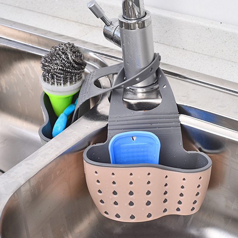 調節可能なキッチンシンク用スポンジホルダー（吊り下げ式水切り - Kitchen Gadgets Holder のレビューと価格