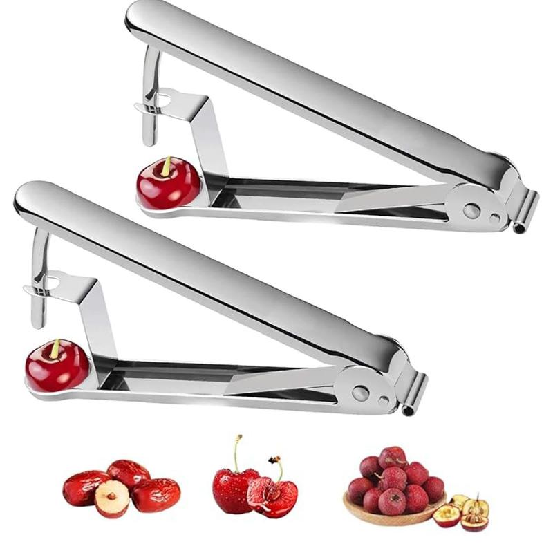 多機能種抜き器：チェリー、サンザシ、ナツメ、オリーブ用。創造 - Kitchen Gadgets For Small Kitchens のレビューと価格