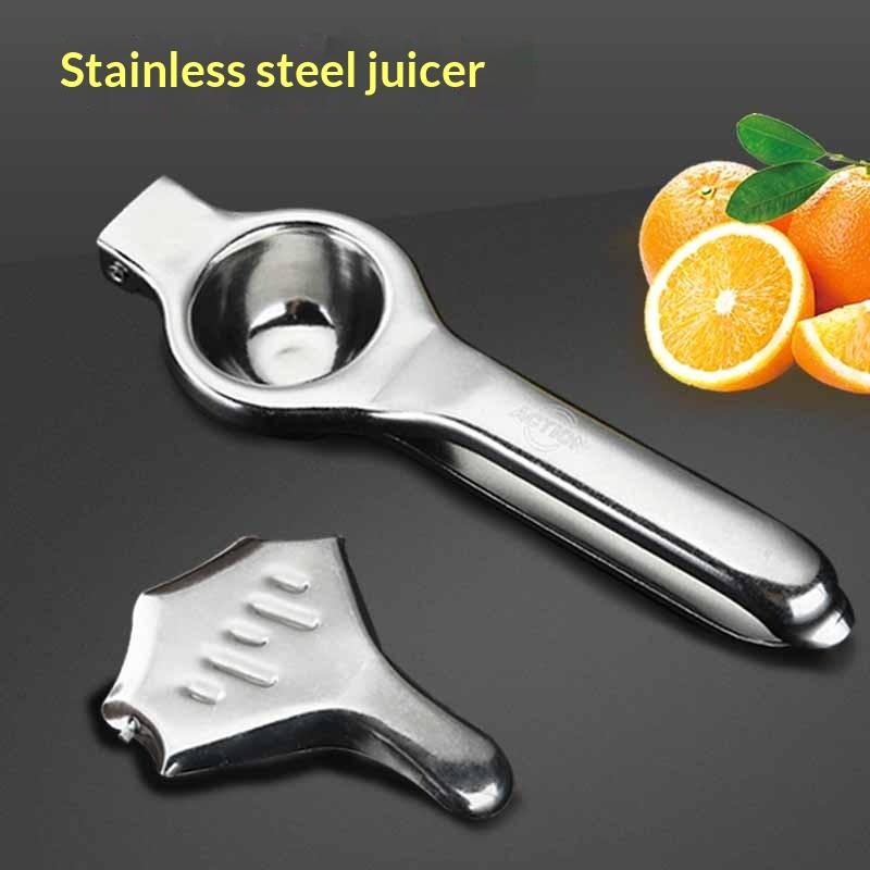 ステンレス製レモンクリップ、手動シトラスジューサー、レモンプ - Kitchen Gadgets Juicer のレビューと価格