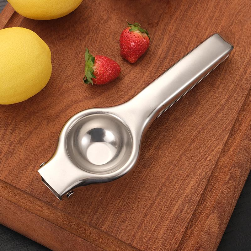 ステンレス製レモンクリップ、手動シトラスジューサー、レモンプ - Kitchen Gadgets Juicer のレビューと価格