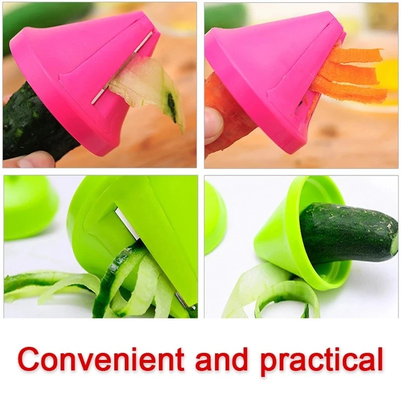 多機能回転シュレッダーツール、回転おろし金、キッチンアクセサ - Household Kitchen Gadgets Vegetable Cutter Silk Cutter のレビューと価格