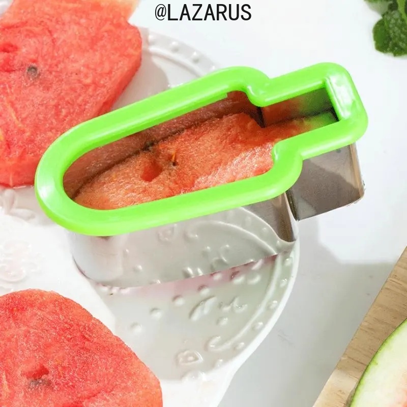 ステンレス製スイカキューブカッター – ワンタッチクイックス - Watermelon Slicer Cutter のレビューと価格
