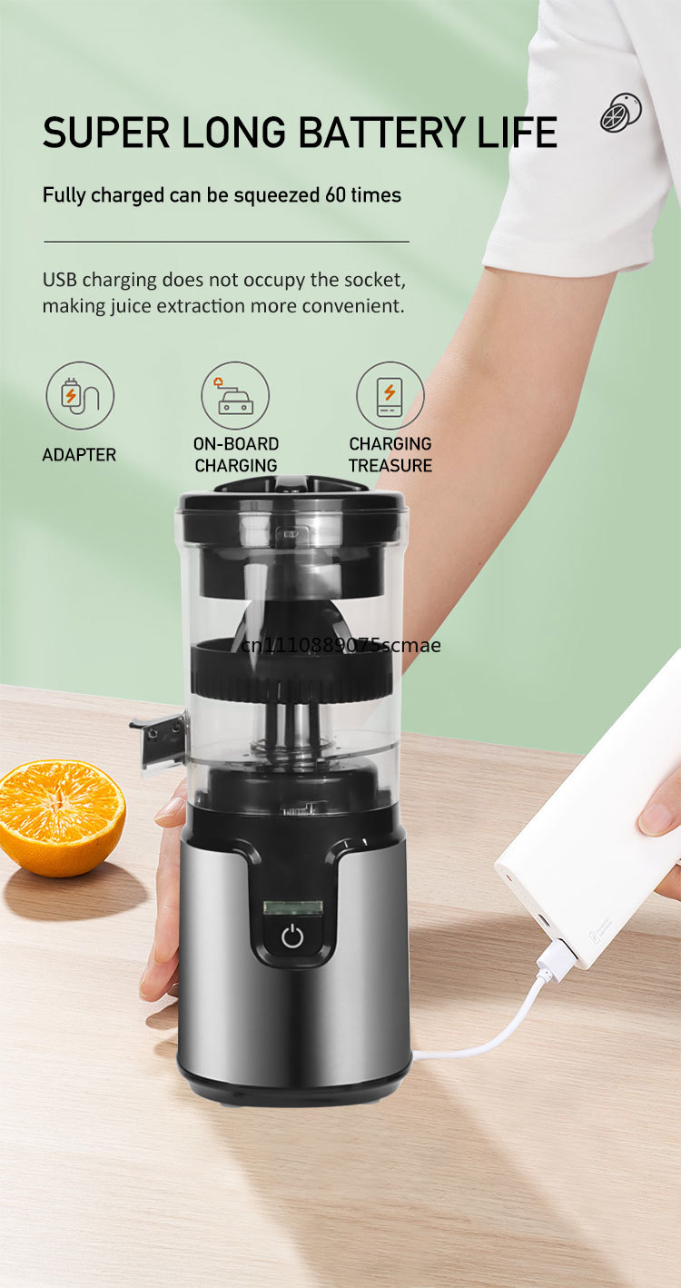 USB充電式ポータブル電動シトラスジューサー、旅行、ジム、ピ - Citrus Lemon Squeezer のレビューと価格