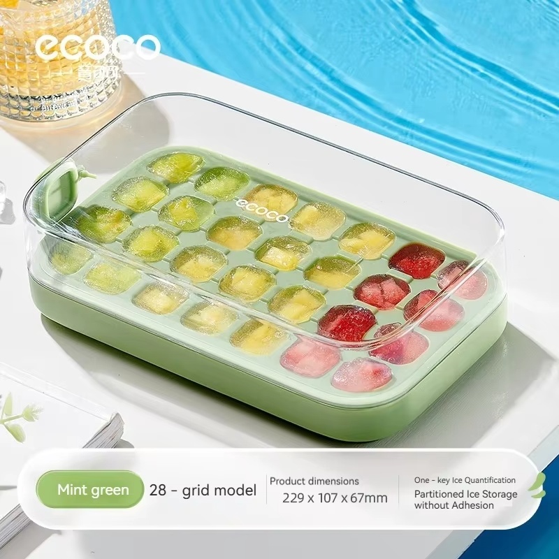 漫画風アイスキューブモールドトレイ プレス式 定量 21/2 - Kitchen Gadgets In China のレビューと価格