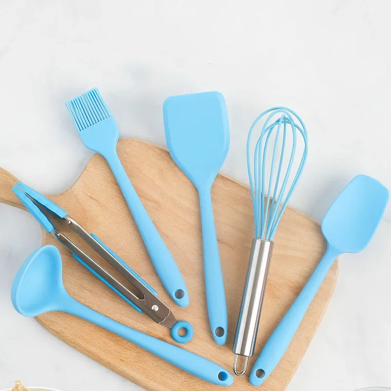 シリコンキッチンツールセット シリコン製オールインクルーシブ - Kitchen Gadgets Made In Usa のレビューと価格