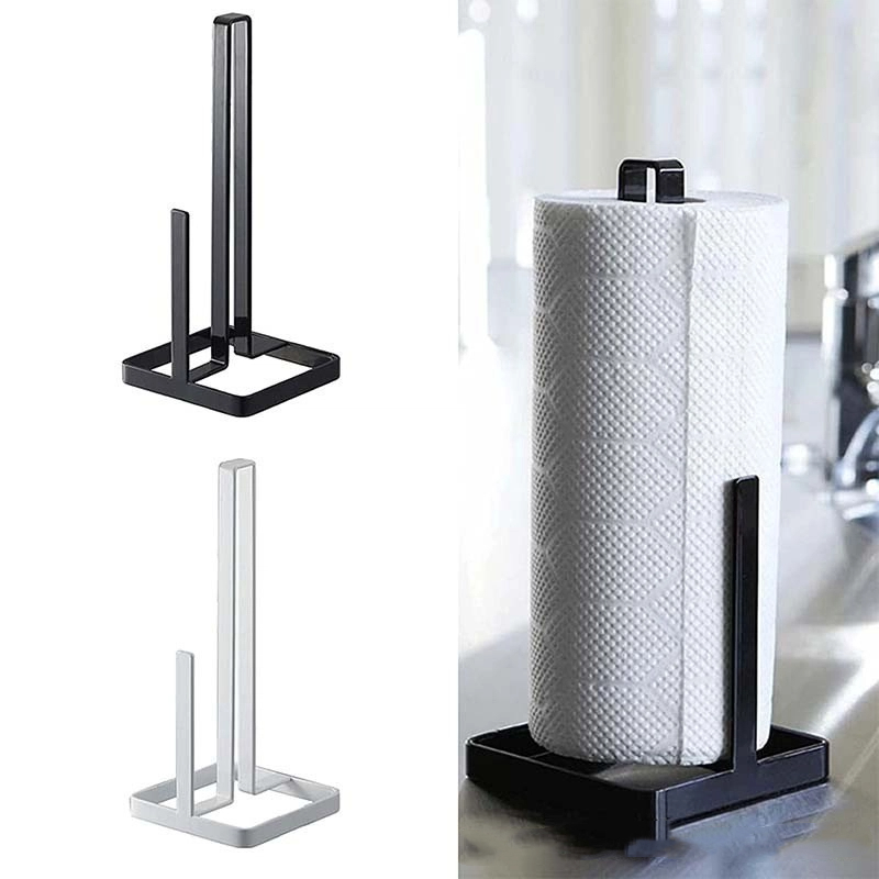 キッチンポータブルツールロールペーパータオルホルダーバスルー - Kitchen Gadgets Holder のレビューと価格