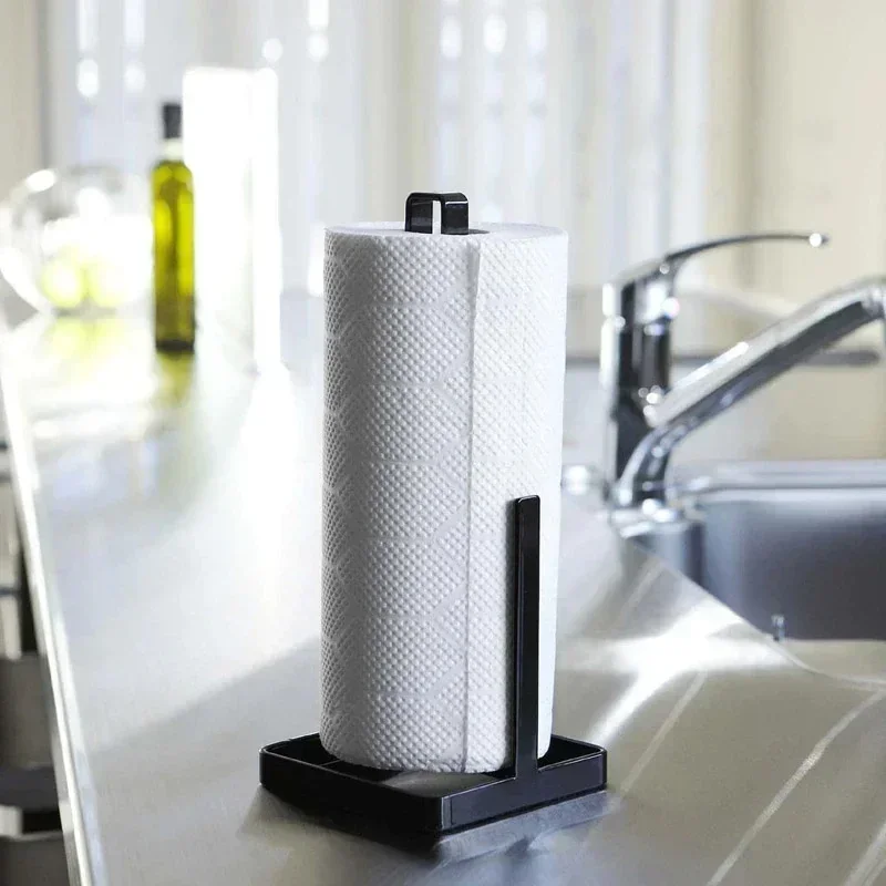 キッチンポータブルツールロールペーパータオルホルダーバスルー - Kitchen Gadgets Holder のレビューと価格