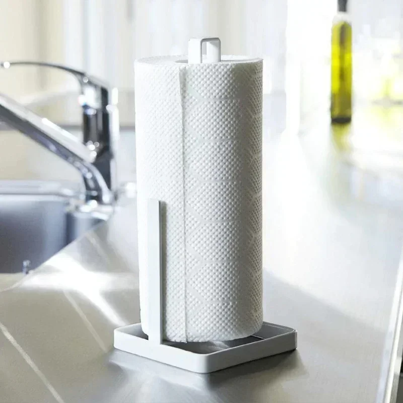 キッチンポータブルツールロールペーパータオルホルダーバスルー - Kitchen Gadgets Holder のレビューと価格