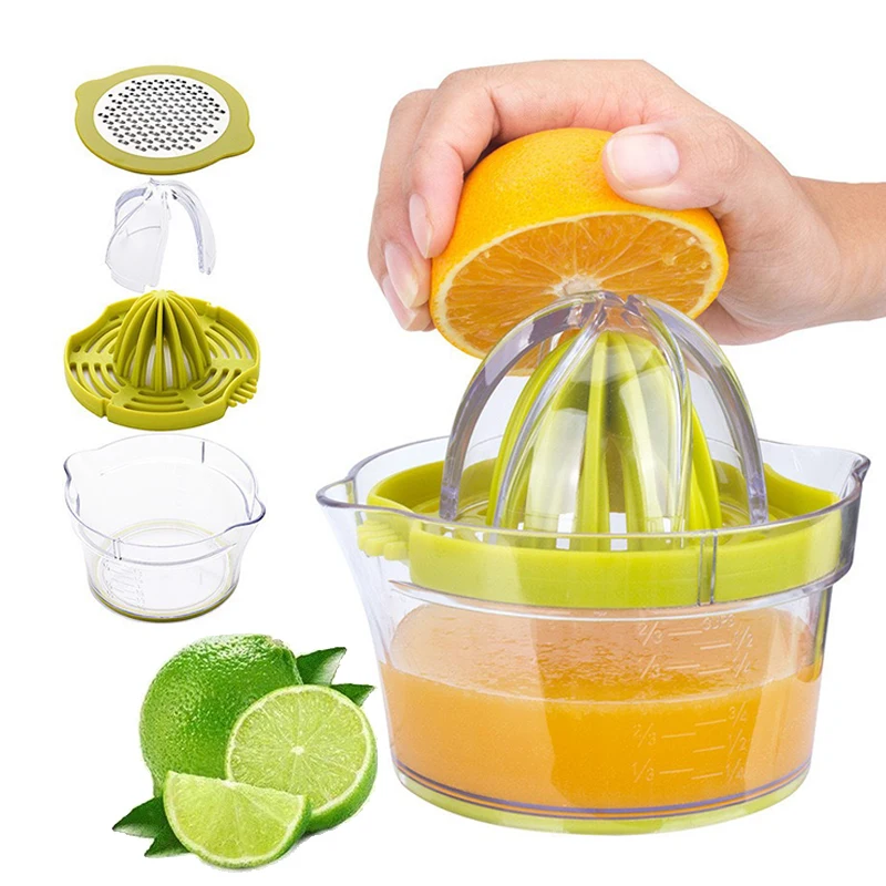 手動式シトラスレモンオレンジジューサー、内蔵計量カップとグレ - Citrus Lemon Squeezer のレビューと価格