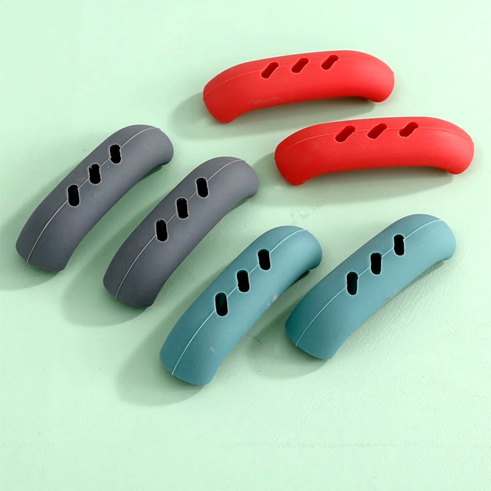 2 個のシリコンパンハンドルカバー断熱アシストハンドルホルダ - Kitchen Gadgets Holder のレビューと価格