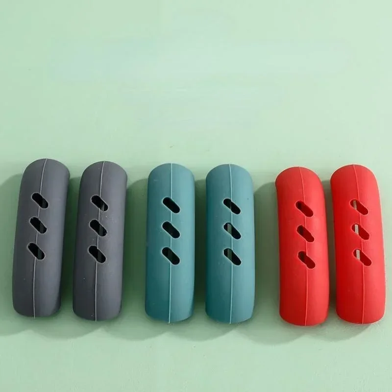 2/8 個耐熱シリコンパンハンドルカバーノンスリップポット耳 - Kitchen Gadgets Holder のレビューと価格